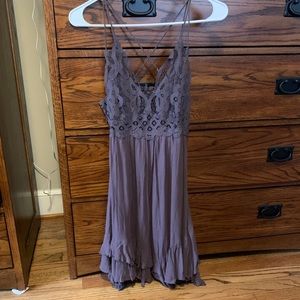 Free People Adella slip dress - small